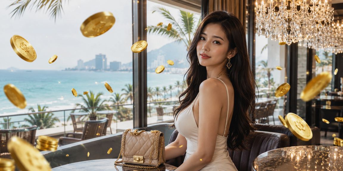 Người chơi tại Đà Nẵng thư giãn bên ly cà phê và điện thoại theo dõi kết quả cá cược