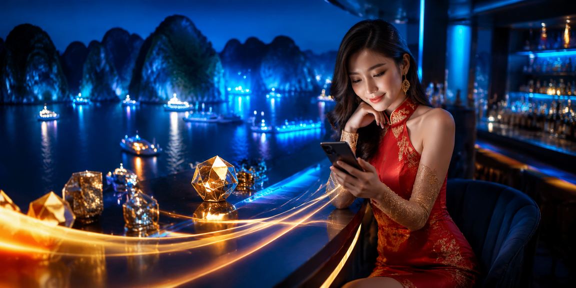 Người chơi trải nghiệm casino và nhận khuyến mãi tại lễ hội vùng Vịnh Hạ Long
